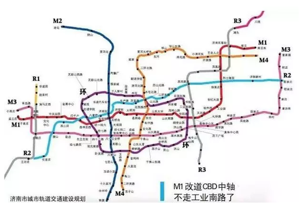 濟(jì)南輕軌最新規(guī)劃圖，塑造未來城市交通新格局