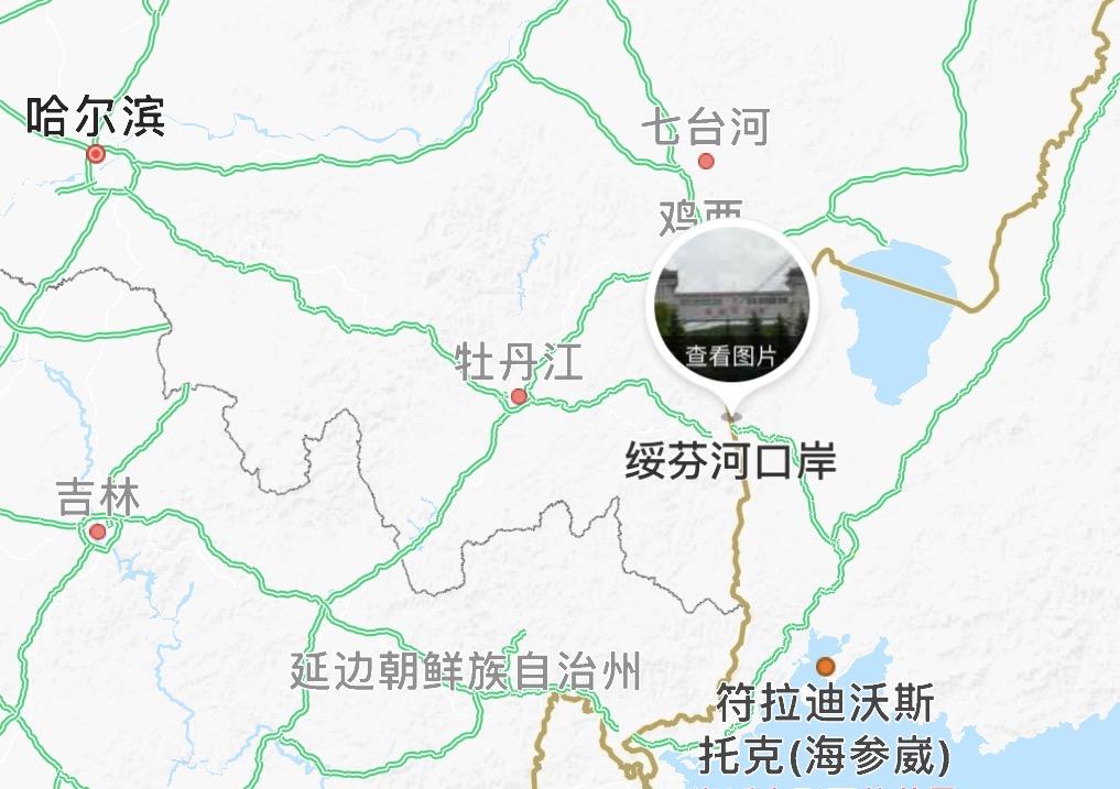 最新綏芬河地圖，揭示城市的發(fā)展與變遷